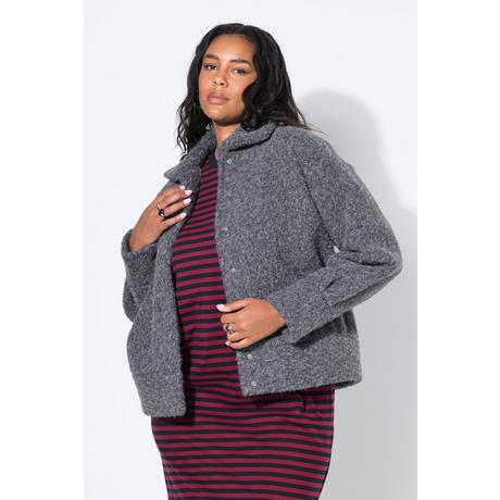 Studio Untold Oversized Shacket Wolloptik  