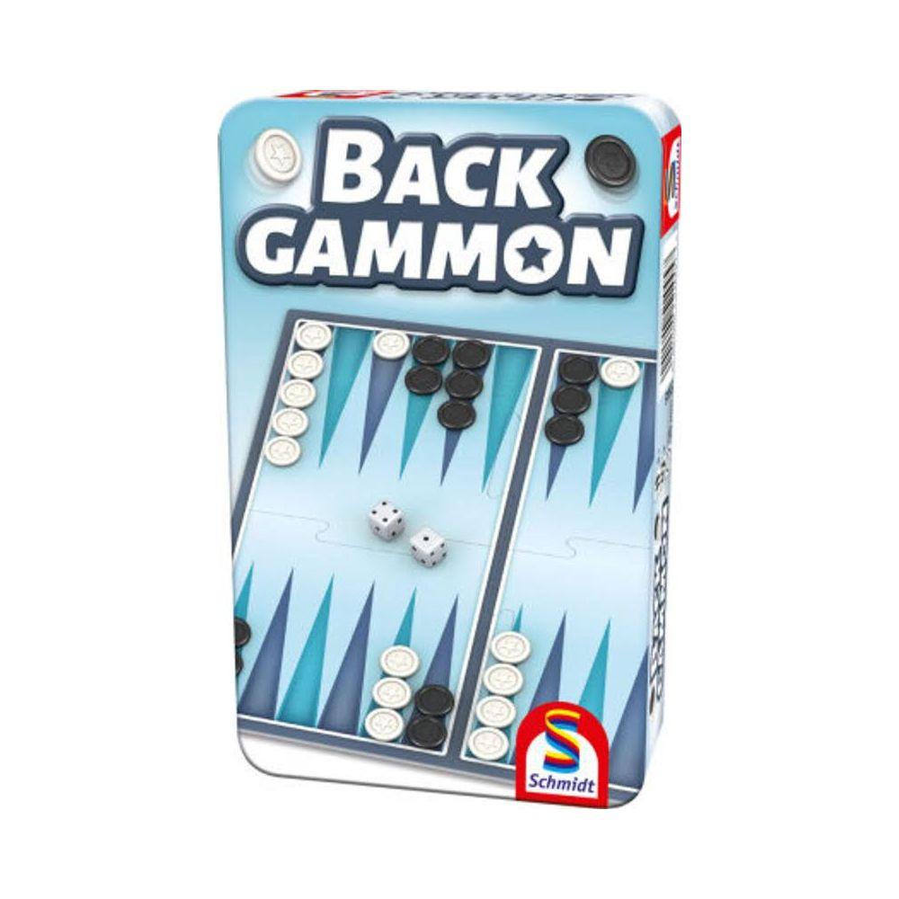 Schmidt  Spiele Backgammon (Metalldose) 