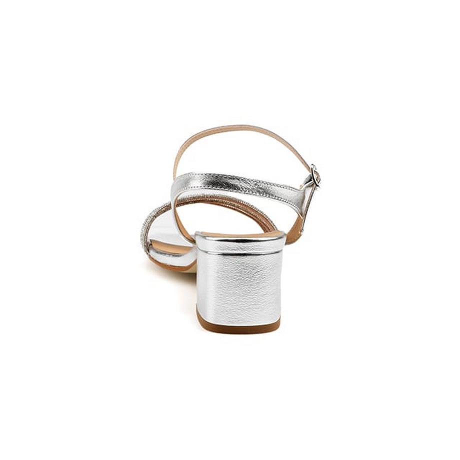 Andrea Sabatini Square-36 Blockabsatz Riemchensandalen  