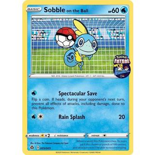 Pokémon  Sobble On The Ball 005/005 - Futsal Promo Sealed -  TCG 