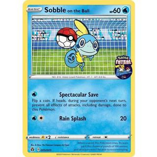 Pokémon  Sobble On The Ball 005005 - Futsal Promo Sealed -  TCG 