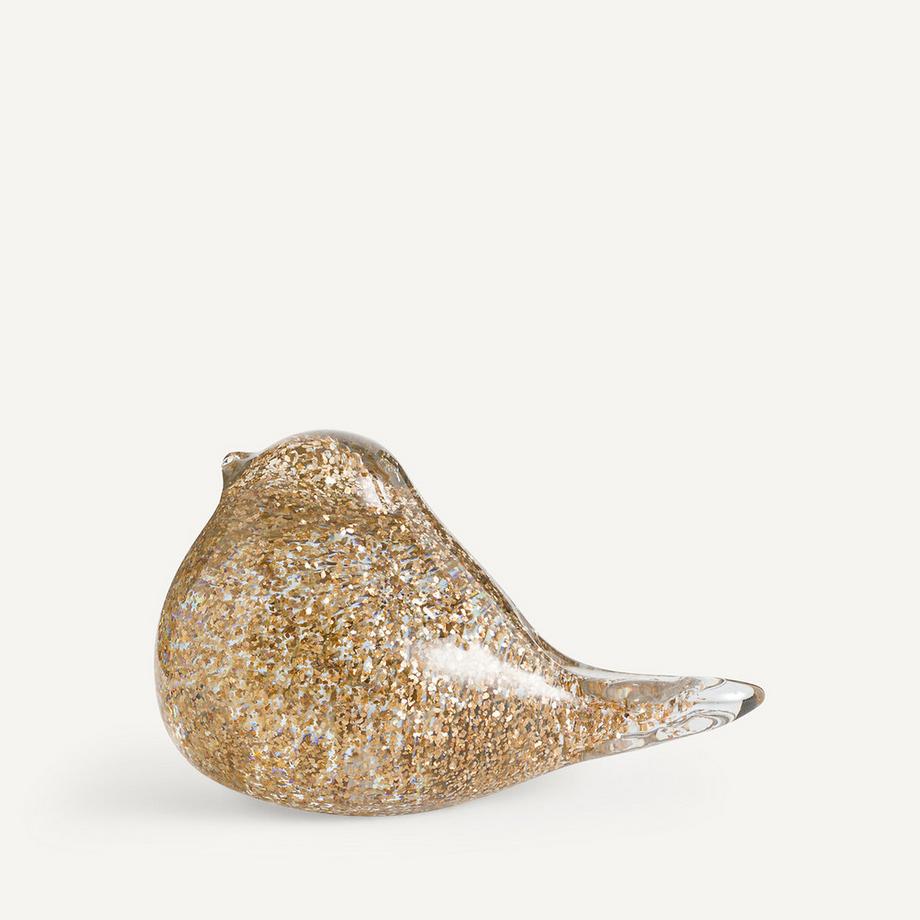 Deko-Vogel Abby aus Glas