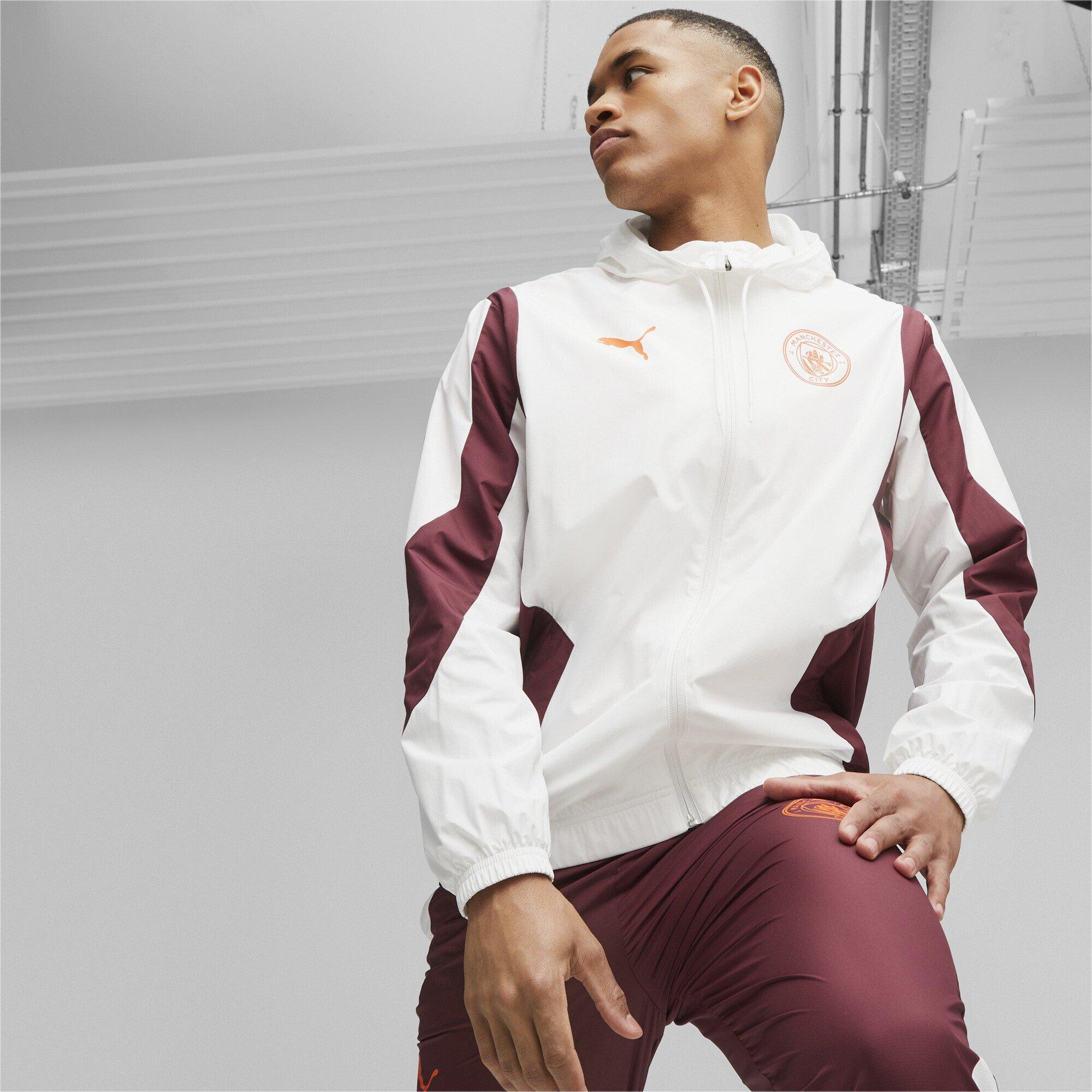 PUMA  Veste de survêtement Prematch Manchester City Woven Anthem 2023/24 