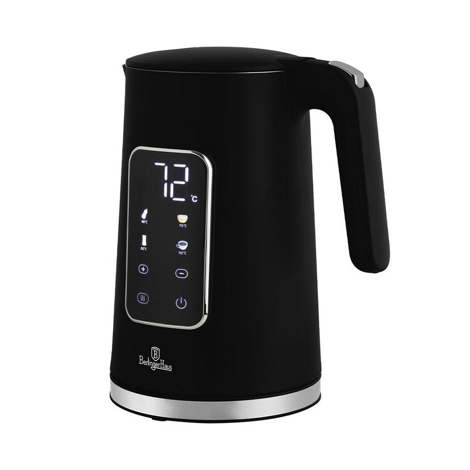 Berlinger Wasserkocher mit Digitalanzeige Black Vantage Collection  