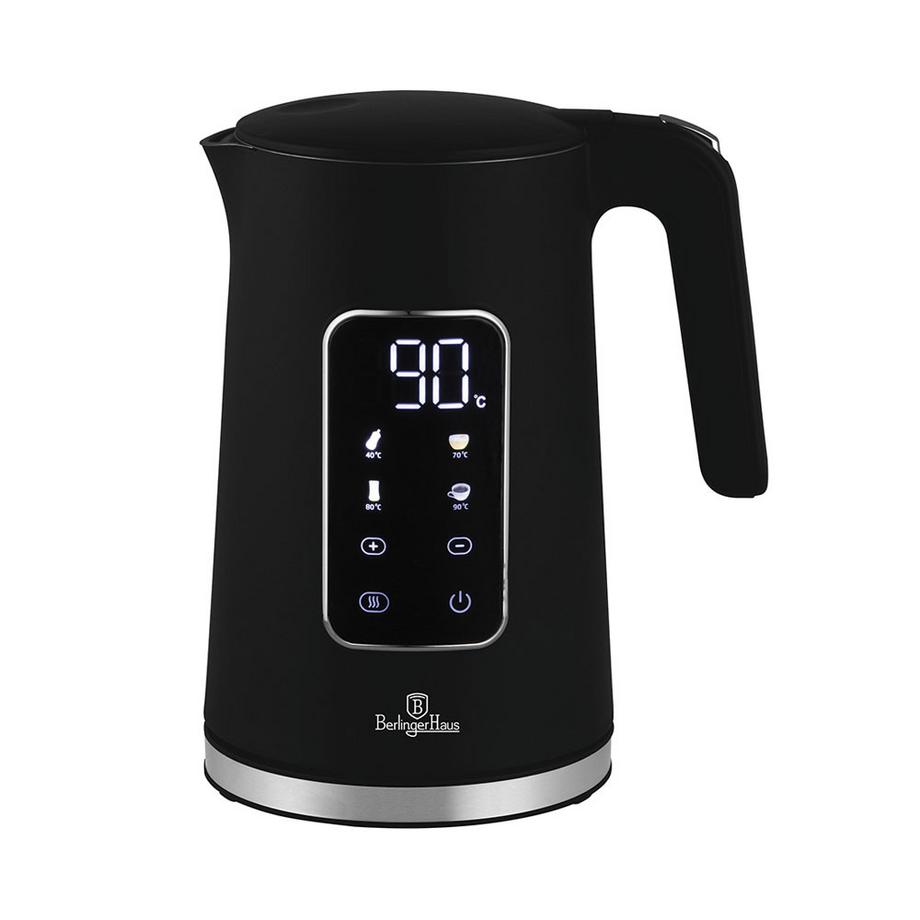 Berlinger Wasserkocher mit Digitalanzeige Black Vantage Collection  