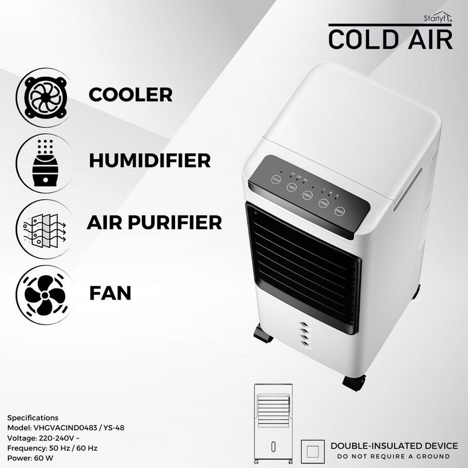 STARLYF STARLYF Cold Air - Tragbarer Luftkühler  