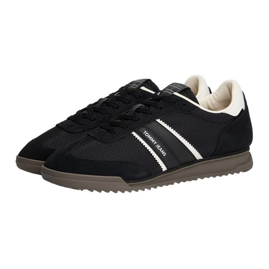 TOMMY JEANS Scarpe Sportive con Lacci e Strisce  