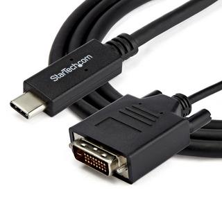 STARTECH.COM  StarTech.com Câble adaptateur USB-C vers DVI-D de 2 m - 1920 x 1200 