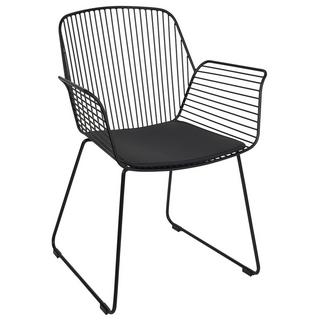 Beliani Lot de 2 chaises en Acier Moderne APPLETON  