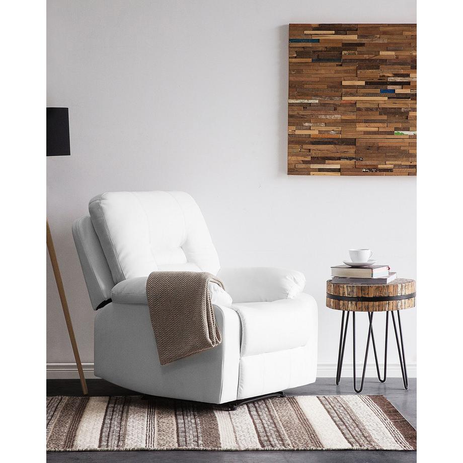 Beliani Fernsehsessel aus Kunstleder  BERGEN  