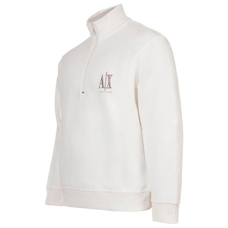 Armani Exchange Komfortabler Halbreißverschluss Sweatshirt  