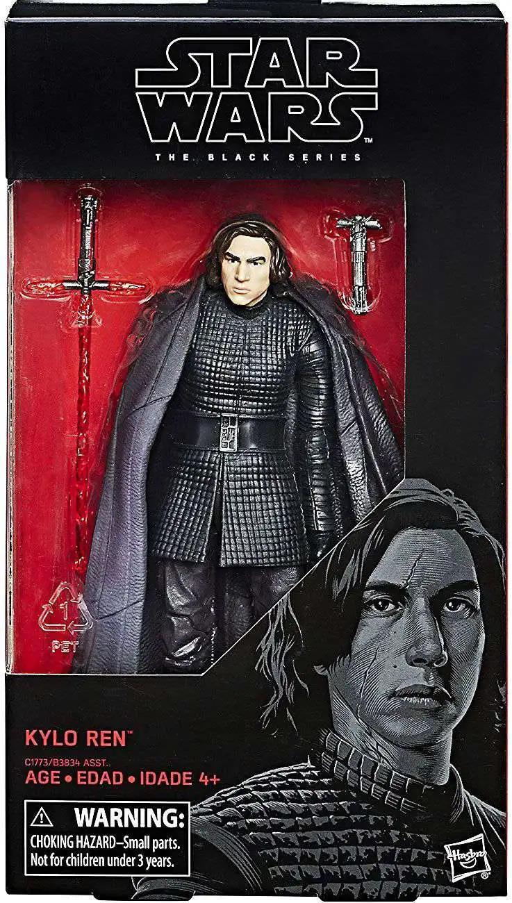 Hasbro  Star Wars The Last Jedi Black Series Wave 23 Kylo Ren Action Figure 