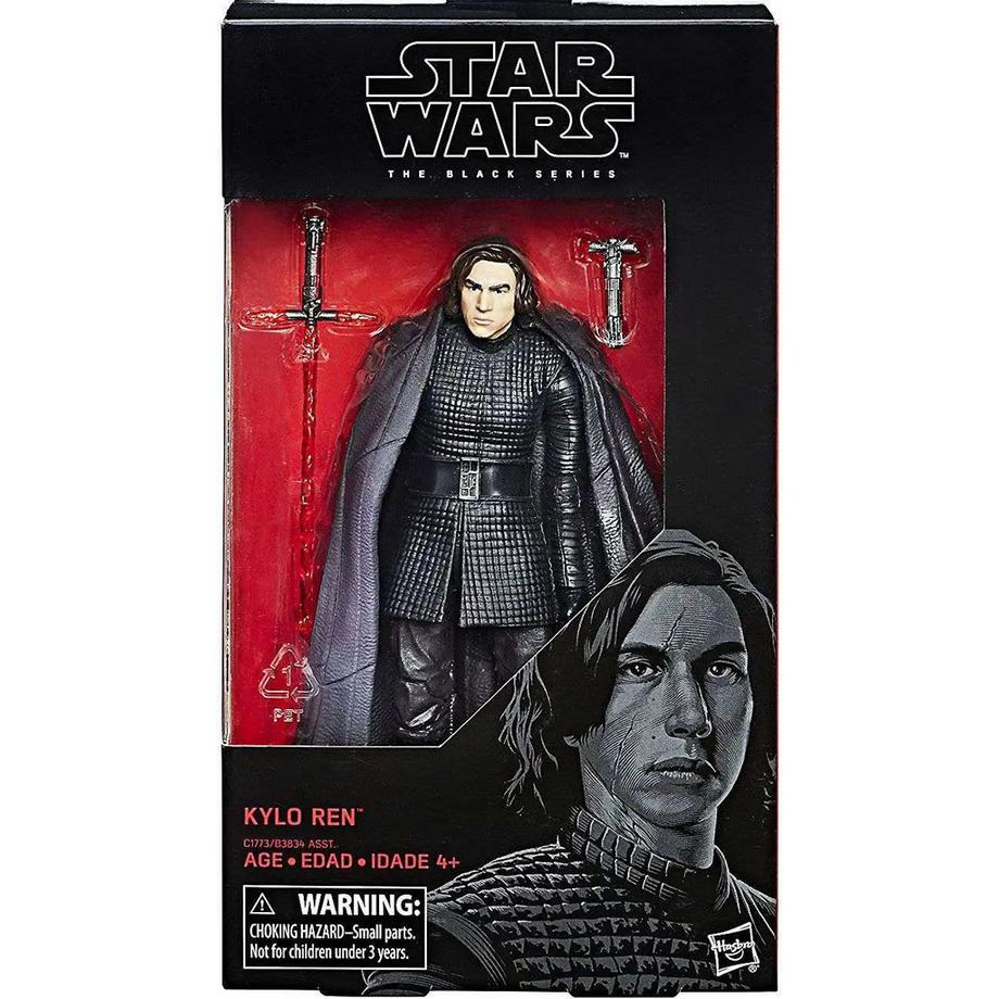 Hasbro  Star Wars The Last Jedi Black Series Wave 23 Kylo Ren Action Figure 
