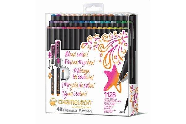 CHAMELEON Fineliner Set 48 Stück  