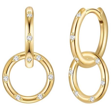 Glanzstücke München  Femme Créoles en argent 