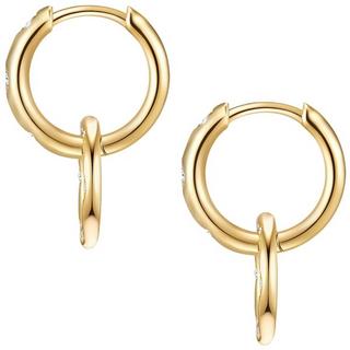 Glanzstücke München  Femme Créoles en argent 