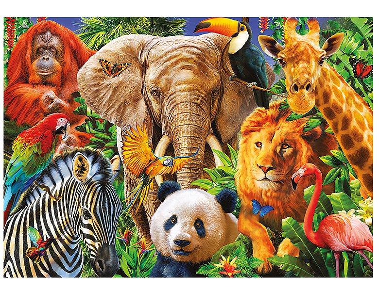 Educa  Puzzle Wildtiere (500Teile) 