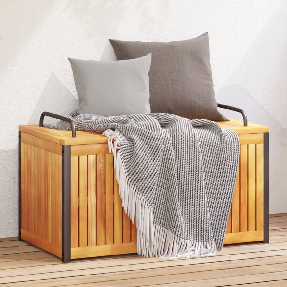 VidaXL Kissenbox akazienholz  