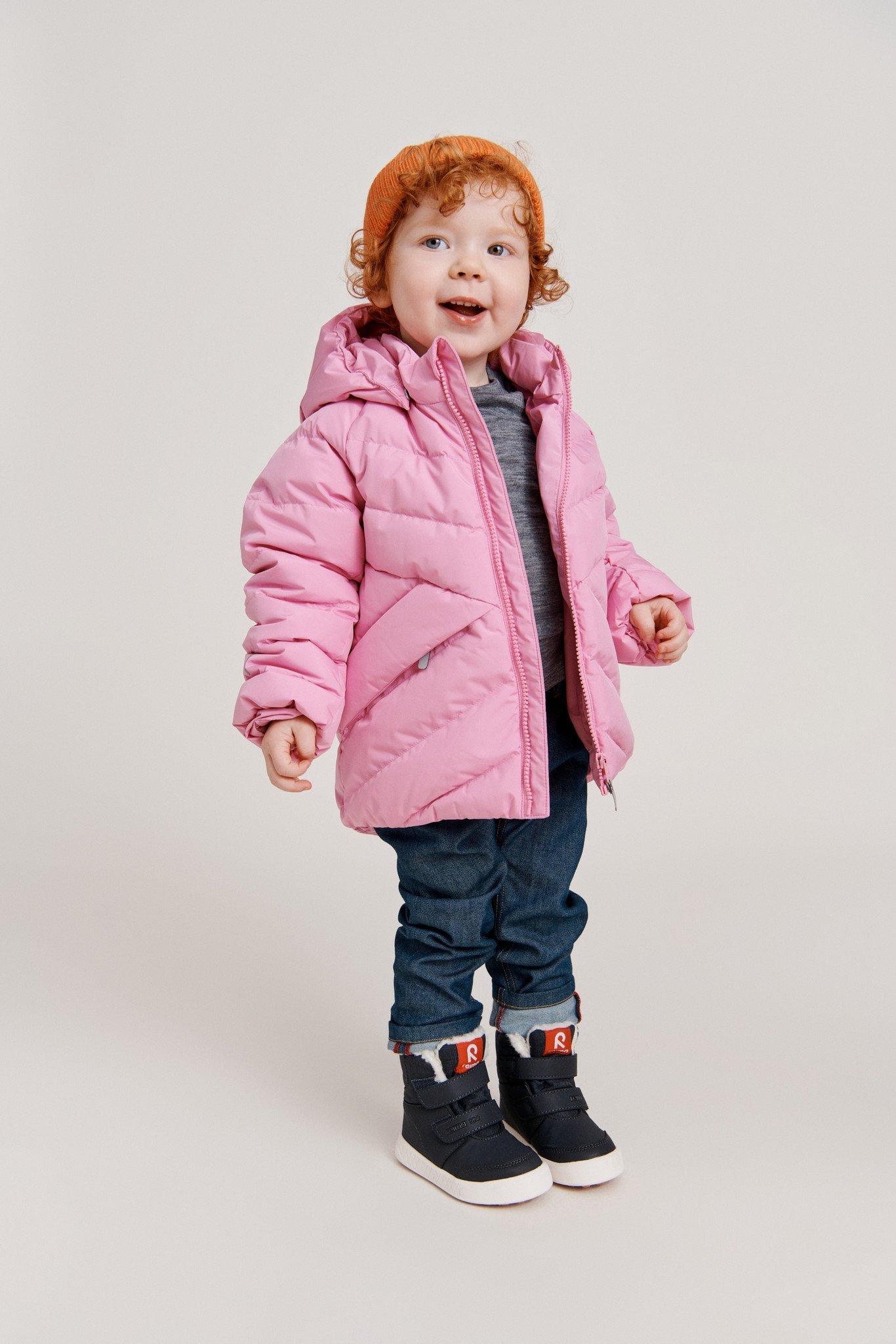 Reima  Kleinkinder Daunenjacke Kupponen Cold Pink 