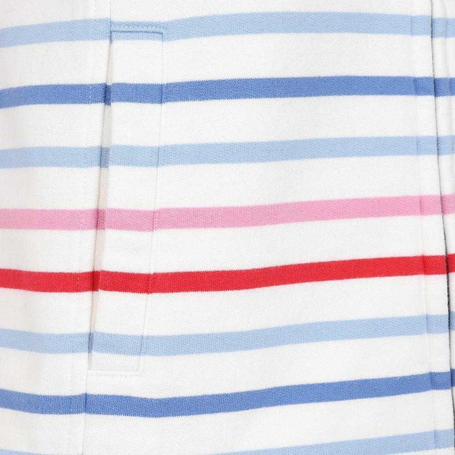 Lazy Jacks Gestreiftes Sweatshirt mit durchgehendem Reissverschluss  