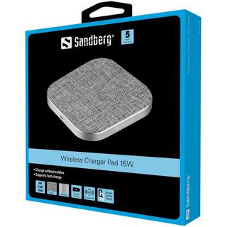 Sandberg  Wireless Charger Pad 15W 