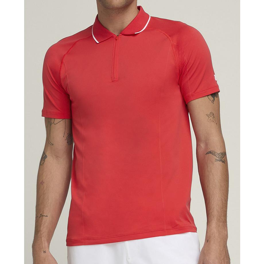 Team Seamless Polo 2.0 Homme Rouge