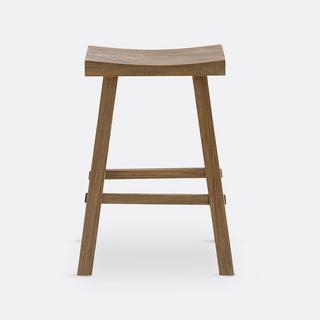 La Redoute Intérieurs Tabouret de bar en orme massif H65 cm  