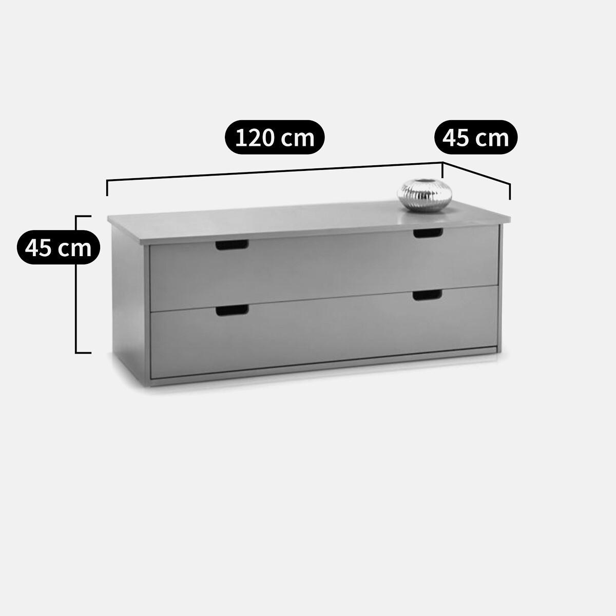 La Redoute Intérieurs Kommode mit 2 Schubladen Crawley  