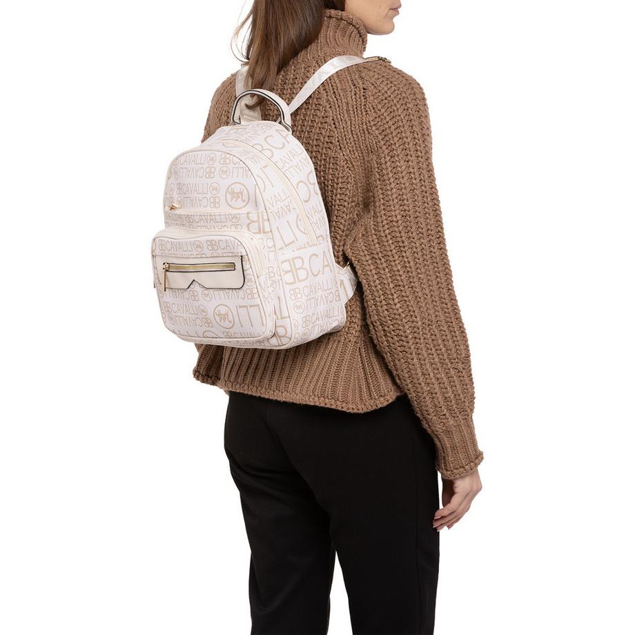 B Cavalli B Zaino con stampa logo  