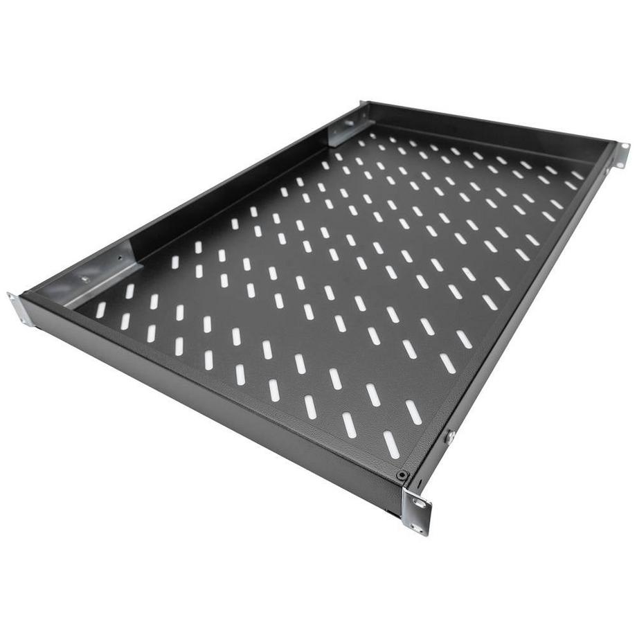 Digitus  Professional Fachboden mit variablen Befestigungsschienen zum Festeinbau in 483 mm (19″)-Schränke 