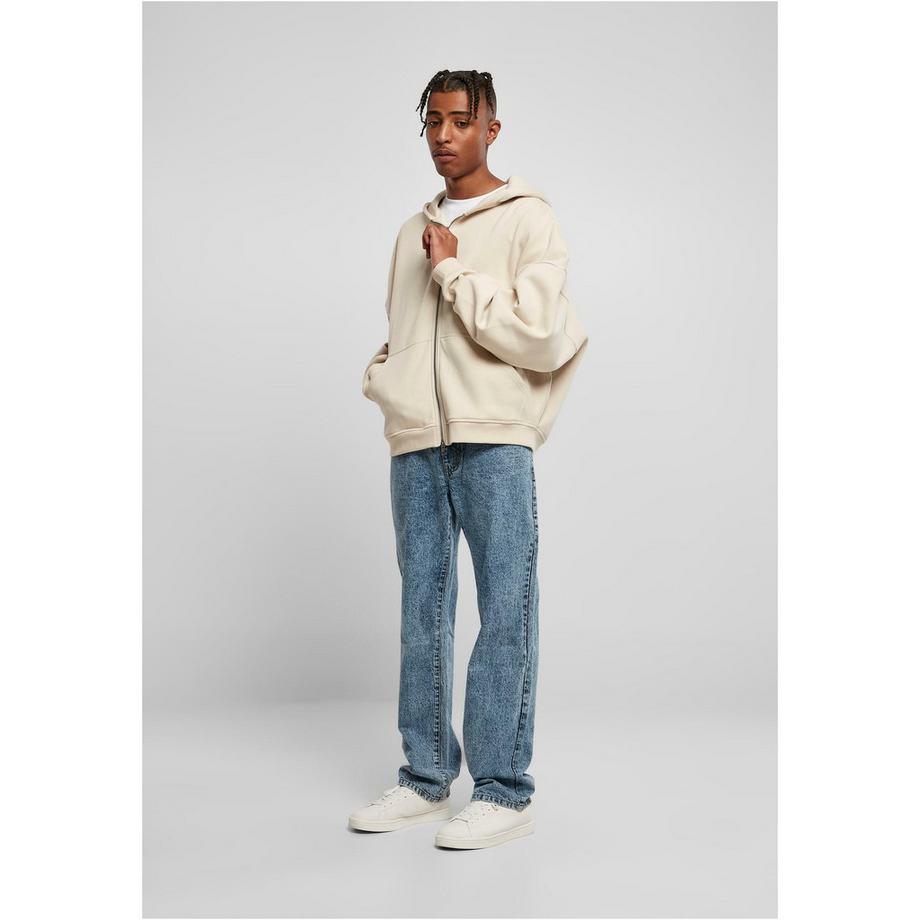 URBAN CLASSICS Organic 90s Felpa con cappuccio con cerniera  