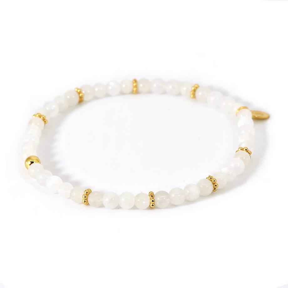 Balibay  Canel  Armband mit Regenbogen Mondsteinen 