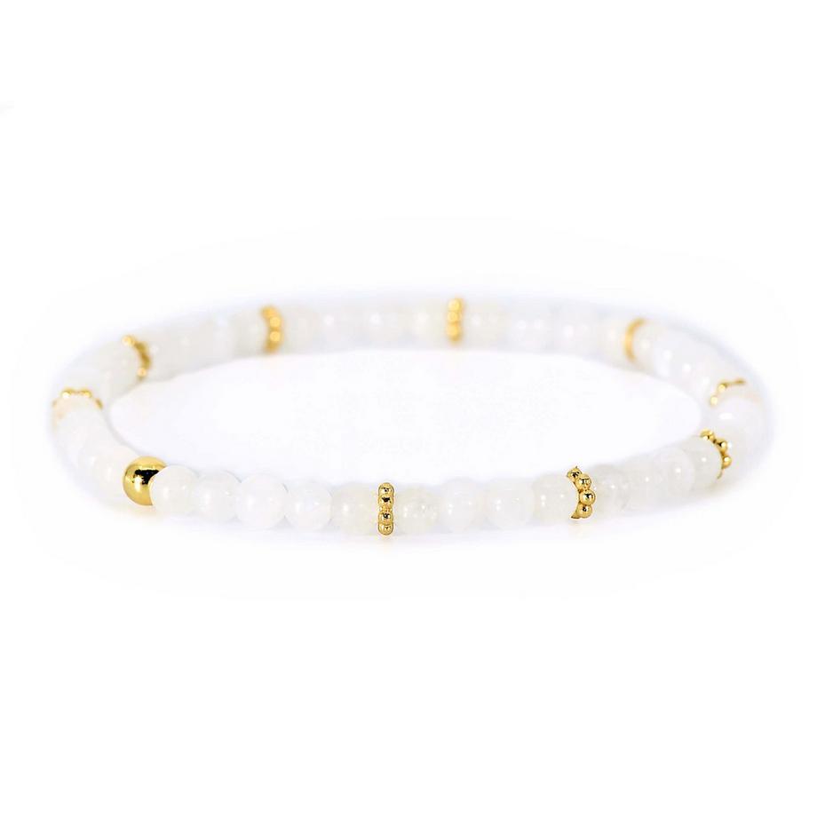 Canel  Armband mit Regenbogen Mondsteinen