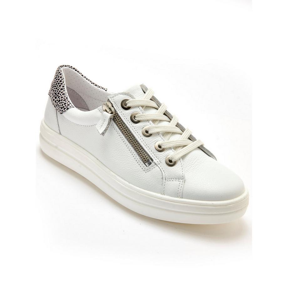 Pédiconfort Sneakers Basse con Cerniera Laterale  