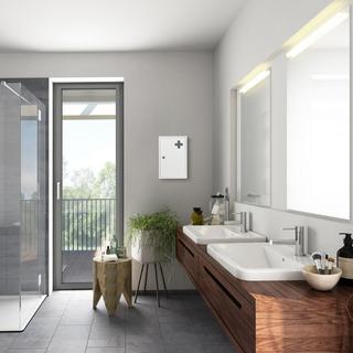 B2X Armadietto per medicinali chiudibile a chiave  