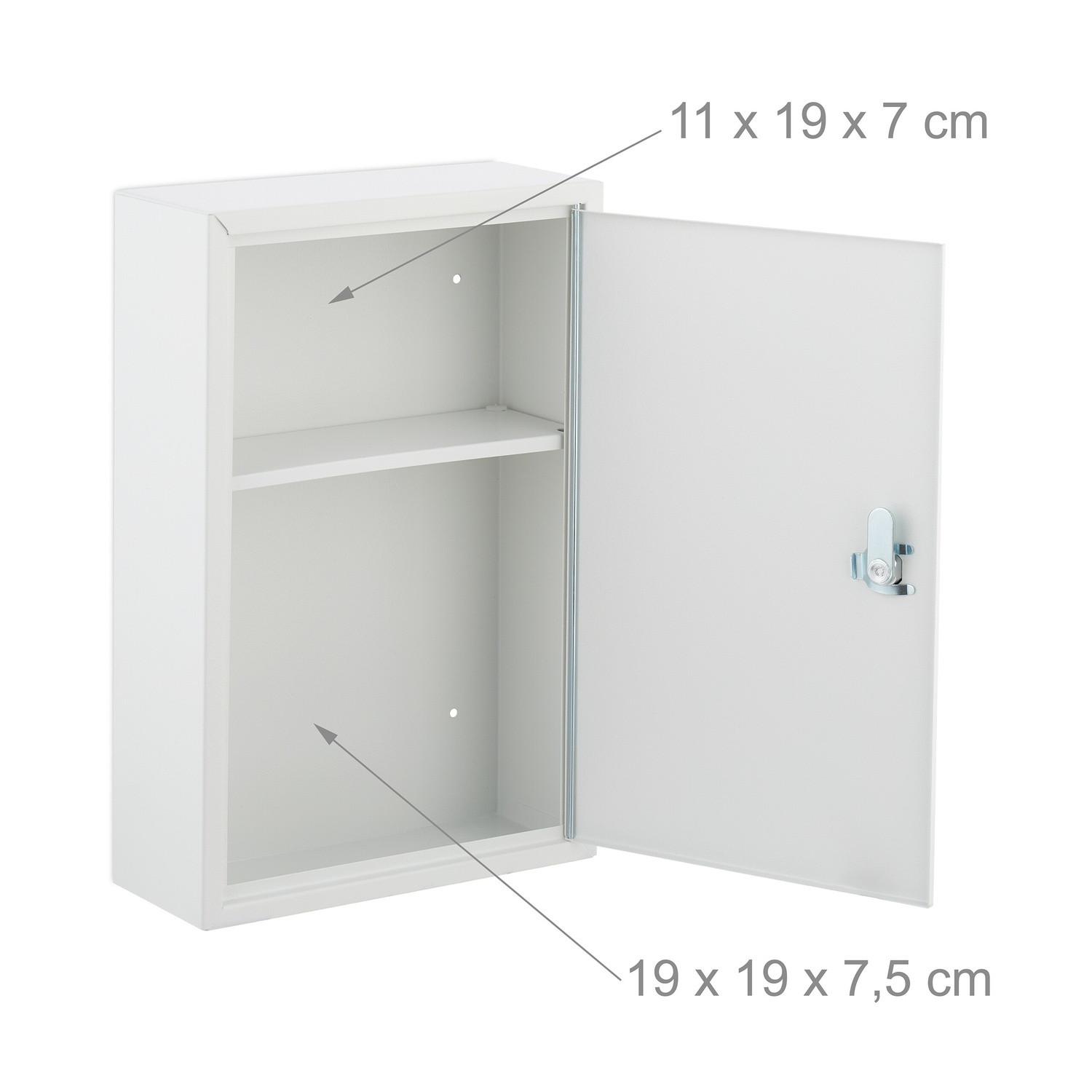 B2X Armadietto per medicinali chiudibile a chiave  