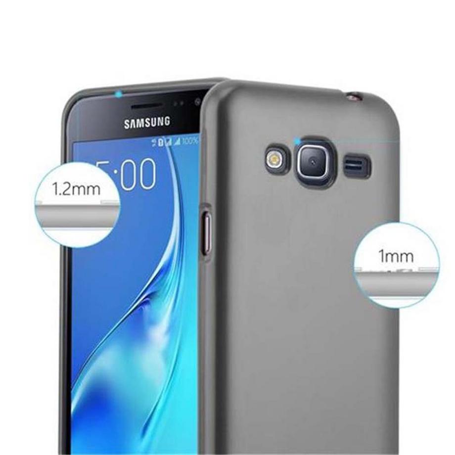 Cadorabo  Hülle für Samsung Galaxy J3 2016 TPU Silikon Matt 