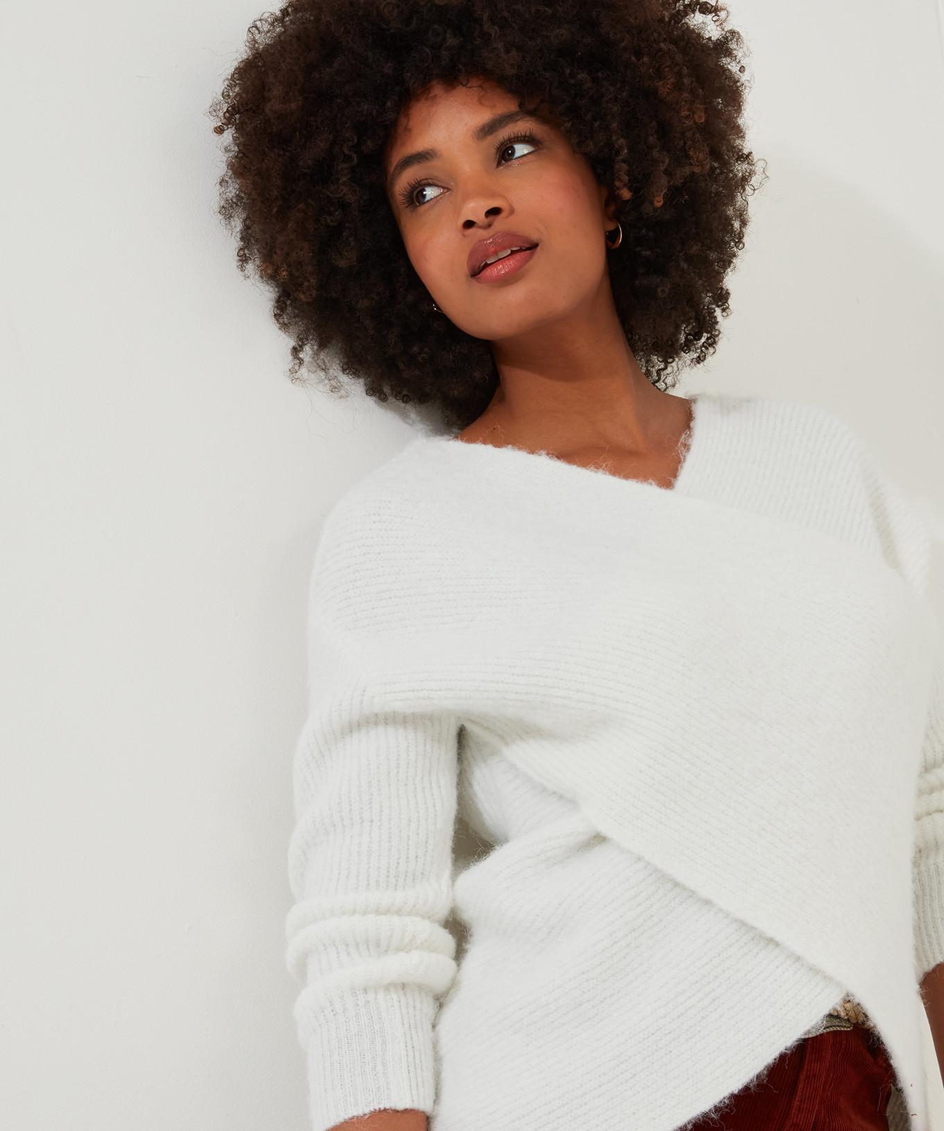 Joe Browns  Slouchy Oversized Wrap Pullover 