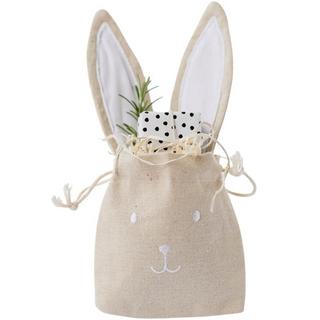 Eulenschnitt 2 Pochettes-cadeaux lapins  