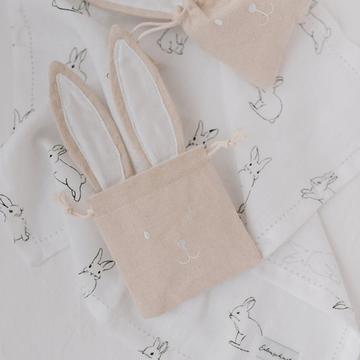 2 Pochettes-cadeaux lapins