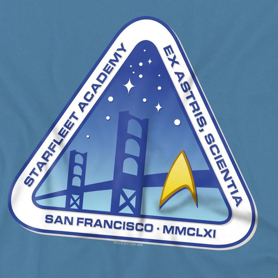 Star Trek Starfleet Academy T-Shirt con Stampa Grafica  
