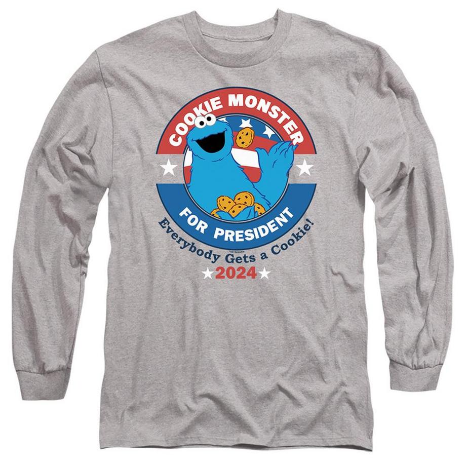 T-ShirtManches Longues Cookie For President