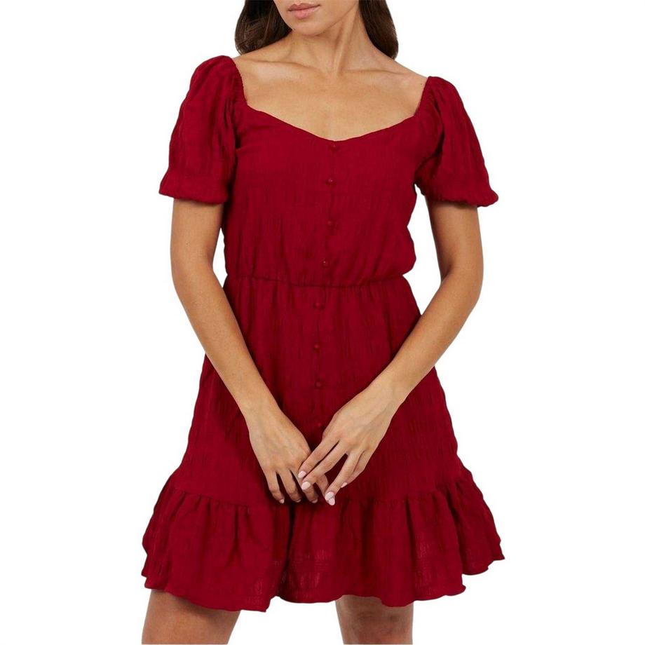 Robe Courte Manches Courtes