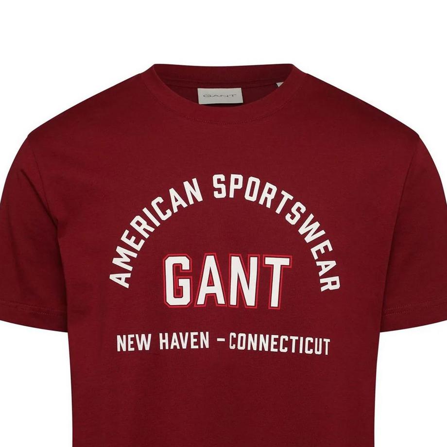 GANT T-Shirt Imprimé Graphique Coupe Régulière  