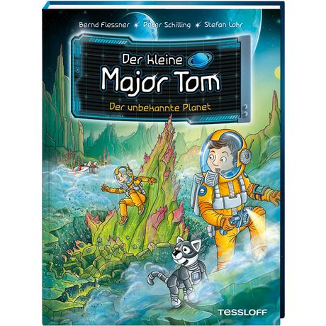 Der kleine Major Tom. Band 20. Der unbekannte Planet Flessner, Bernd; Schilling, Peter; Lohr, Stefan (Illustrationen) Gebundene Ausgabe 