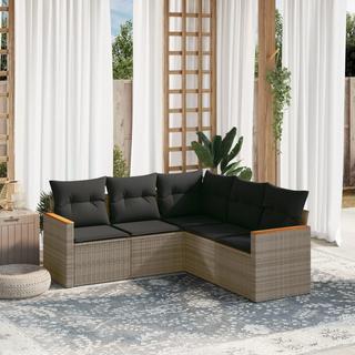 VidaXL Garten sofagarnitur poly-rattan  