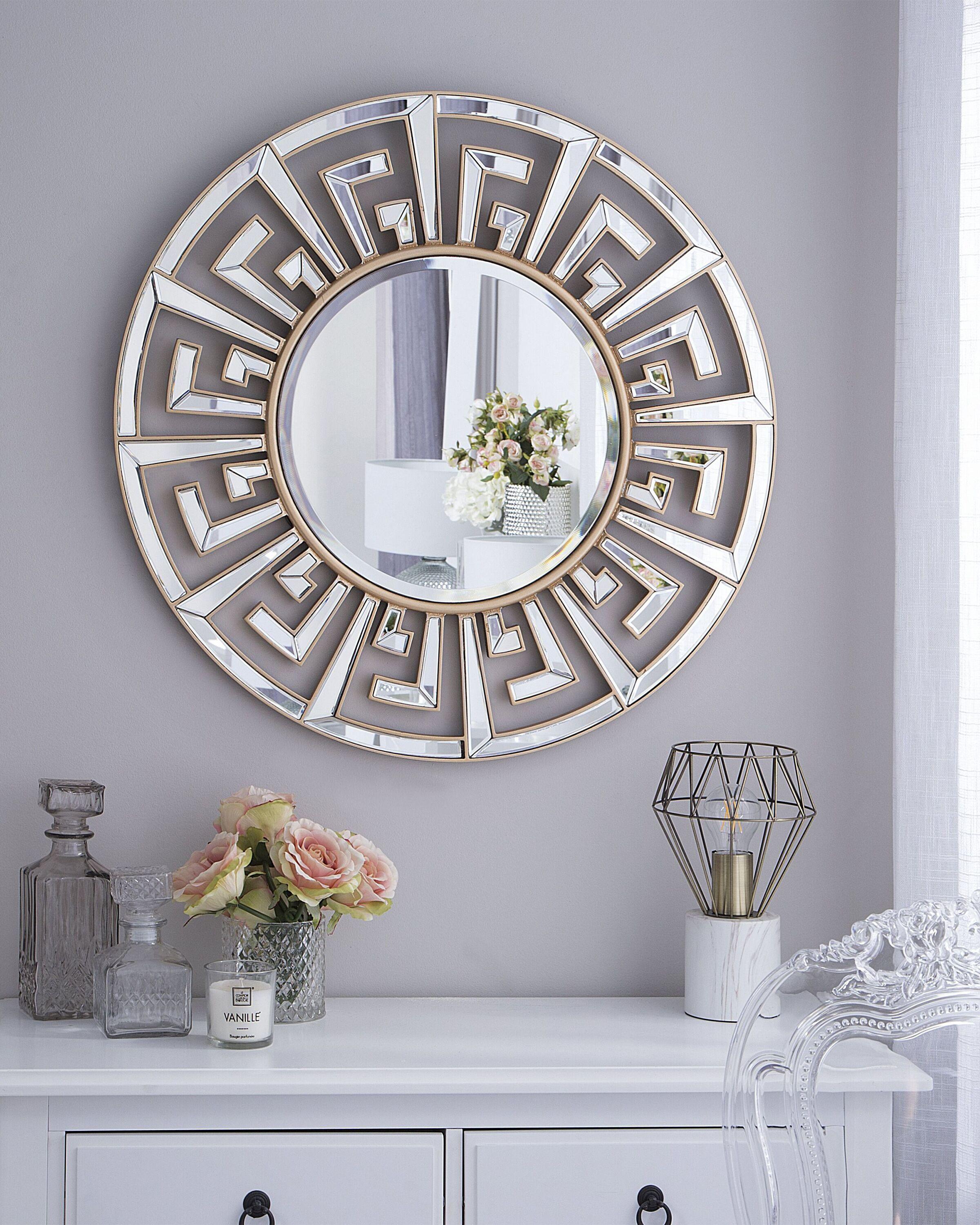 Beliani Miroir en MDF Glamour FLERS  