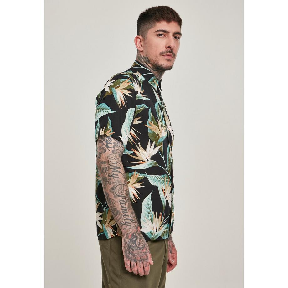 URBAN CLASSICS Urban Classic Bloom Chemise Manches Courtes  