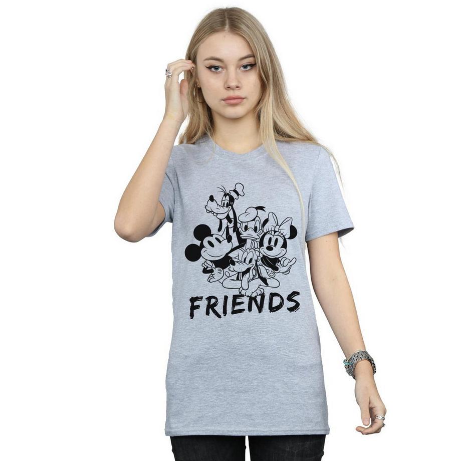 Disney Mickey Mouse And Friends T-Shirt Stampata  
