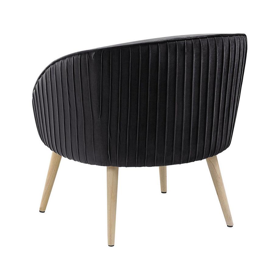 Beliani Sessel aus Samtstoff Modern TROMSO  